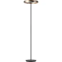Stars of Light Vloerlamp Trabuco zwart met bruin Ø 42cm