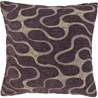 Unique living sierkussen lux 45x45cm dark purple