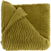 Unique living plaid clio 150x200cm moss green