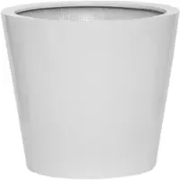 Pottery Pots Bloempot Essential Bucket XS Glossy White 40 x 35 cm