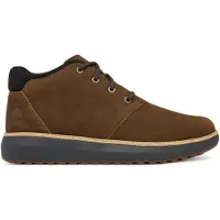 Timberland Heren Hudson Road bruine chukka laarzen van middenkalfsleer (41.5), Plat, Veters, Casual, Duurzaam TB0A69Q5W071
