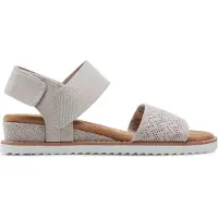 SKECHERS Desert Kiss, Vrouwen, Grijs, Sandalen, maat: 35,5