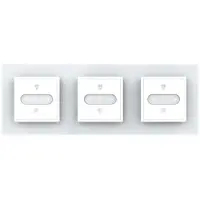 Livolo | Wit | SR+SR+SR | SlideDimmer | Wisselschakelaar | Smart Home