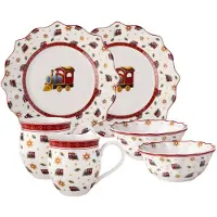 Villeroy & Boch Servies Toy's Delight 2025 Locomotief (6-Delig)