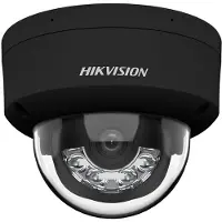 Hikvision DS-2CD2183G2-LIS2U Zwart, 8MP 4K Dome Camera, AcuSense, Smart Hybrid Light, PoE en 2x Microfoon