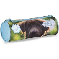 Lannoo Graphics - MY FAVOURITE FRIENDS ETUI ROND 23CM BLUE / DOG