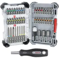 Bosch Accesorios - Schroefbitset, 44 - delig 2607017732