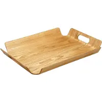 Point-Virgule Dienblad - Met Handgrepen - Naturel - 55 x 40 x 5cm