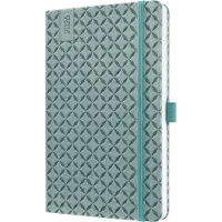 Sigel weekagenda Flair 2026 - formaat A5 - Ocean Blue - hardcover - SI-J6133