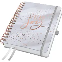 Sigel weekagenda met spiraal 2026 - formaat A5 - Glittery Joy - hardcover - SI-J6605