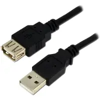MCL USB 2.0 Kabel männlich/weiblich