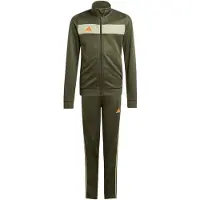 Trainingspak 'Tiro 25 Essentials' kaki / olijfgroen / oranje