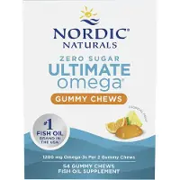 Nordic Naturals Ultimate Omega Gummy Chews (54 Gummies) - vetzuren, omega-3 - omega-3