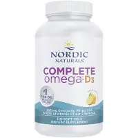Nordic Naturals Complete Omega-D3 (60 Softgels) - vetzuren, omega-3 - omega-3
