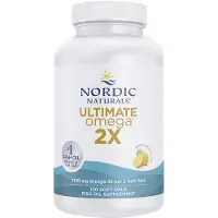 Nordic Naturals - Ultieme Omega 2X, 2150mg Citroen - 120 Zachte Capsules
