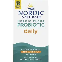 Nordic Naturals Flora Probiotic Daily (60 Capsules) - probiotica - probiotica