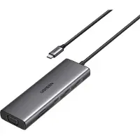 UGREEN CM498 10-in-1 USB-C-hub 1x HDMI 1x Ethernet 1x USB-C PD