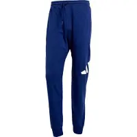 Adidas Sportbroek 'ESSENTIALS BIG LOGO FRENCH TERRY' ultramarine blauw / wit