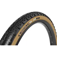Panaracer GravelKing X1 R Gravelband 700 mm Tubeless Ready Folding ZSG Gravel Compound BeadLock TuffTex R Black Amber Sidewall || Maat: 45 mm