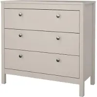 Ebuy24 Madrid kommode 3 lades cashmere.