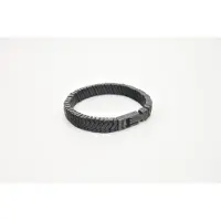 Josh -3496-Armband-Vintage black-Heren-21,5cm