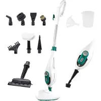 SCH Stoomreiniger vloer - Stoomreiniger - Stoomreinigers - Wit - ‎107cm x 28cm x 25cm