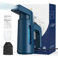 SCH Stoomreiniger kleding - Stoomreiniger - Stoomreinigers - 700 W - 180 ml - Kledingstomer - Blauw - 12cm x 8cm x 21cm