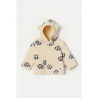 Woody Korte Jas Sterretjes Print Wit 18m