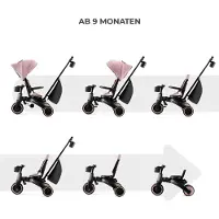 Kinderkraft driewieler JAZZ 2 CANDY PINK