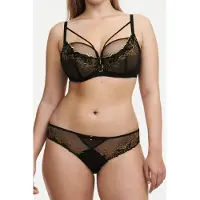 Chantelle Co Bra Underw. Covering Black/yellow Maat: D90 | BH's Outlet | Dames | Zwart