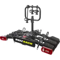 BUZZRACK E-Scorpion LITE 3 opvouwbare fietsendrager - 3 elektrische fietsen op trekhaak