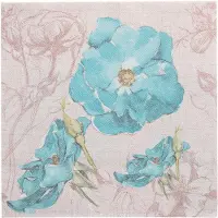 Papstar 50 Servetten ROYAL Collection 1/4 vouw 40 cm x 40 cm roze Blossom