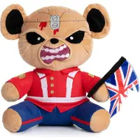 Iron Maiden Pluchen figuur - Eddie der Trooper Teddy Plüschfigur - voor Geen - rood - Maat Standard