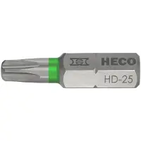 Heco - Drive-Bits - Torx 25 - 25mm Blister verpakking 2 stuks