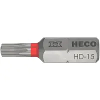 Heco - Drive-Bits - Torx 15 - 25mm Blister verpakking 2 stuks