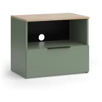 Vicco Wido TV-meubel – 60 x 50 cm met lade Groen