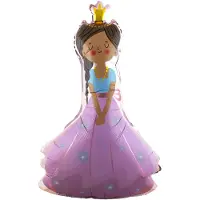 Folat Folieballon - Vorm - Prinses - 55 x 85 cm