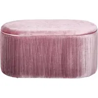 HOMCOM 838-085PK Gestoffeerde bank - Max.120 kg - 81x40x41 cm