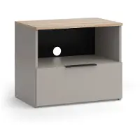 Vicco Wido TV-meubel – 60 x 50 cm met lade Grijs