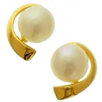 The Jewelry Collection Geelgouden Oorknoppen parel 4017406