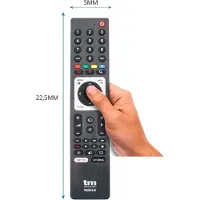 TM Electron Afstandsbediening TM Electron TV LED, LCD, GRUNDIG, BEKO Zwart