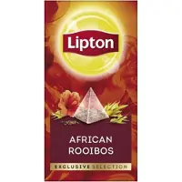 Lipton - Exclusive selection Afrikaanse rooibos thee - 25 Pyramide zakjes