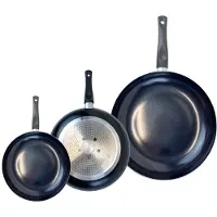 Elo Set van 3 Kookpannen 20, 24 en 32 cm en 4 braadpannen 12, 16, 20 en 24 cm Elo Prima Brillant