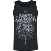 Amon Amarth Tanktop - Ragnarok - S tot XXL - voor Mannen - zwart - Maat M