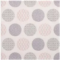 Papstar 50 Servetten ROYAL Collection 1/4 vouw 40 cm x 40 cm geel/rood Rococo