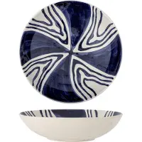 Bloomingville Shama Kom, Blauw, Steengoed