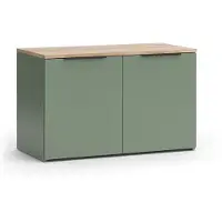 Vicco Wido Sideboard – 80 x 50 cm met 2 deuren Groen
