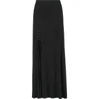 Killstar - Gothic Maxirok - Secretly Weep Maxi Skirt - XS tot 4XL - voor Vrouwen - zwart - Maat XXL