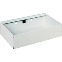 Bott Opbergkist | H65xB225xD175mm | lichtgrijs | passend voor geperforeerde platen | 1 stuk - 14014037.16 14014037.16