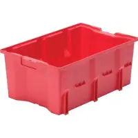 LA-KA-PE Draaistapelbak | PP rood | L480xB312xH200mm | 1 stuk - DLK1C ROT DLK1C ROT